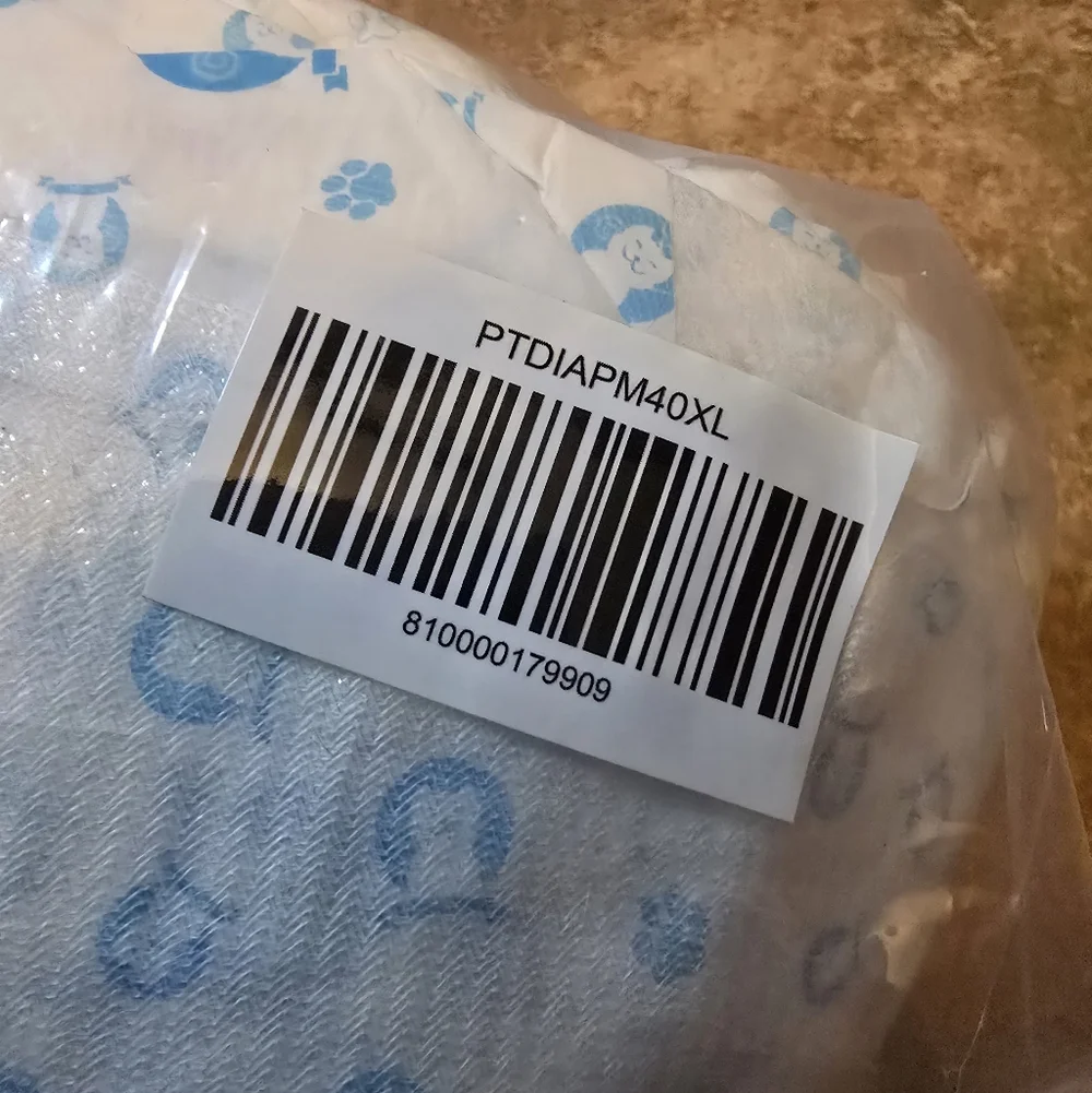 White | SCRATCHME | Pet Disposable Male Diapers
